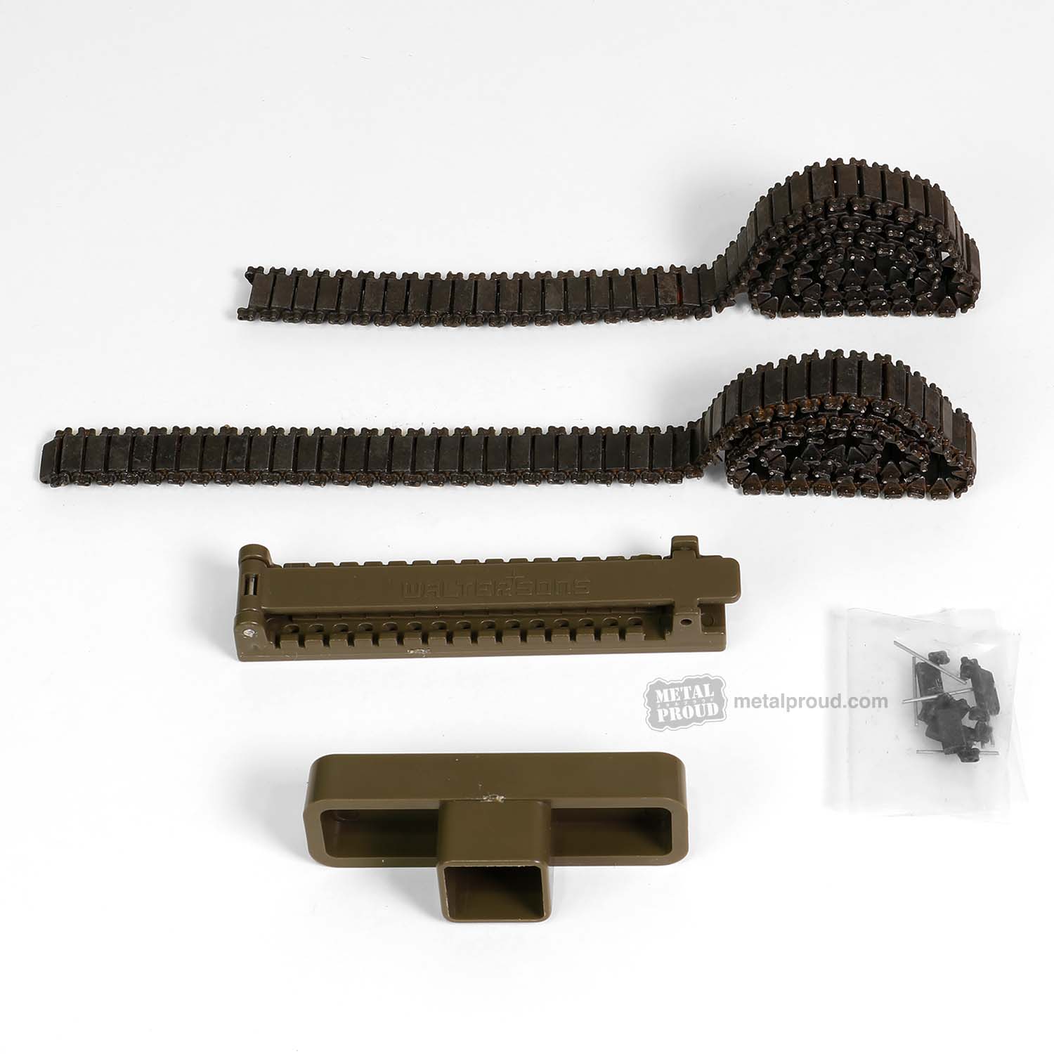 Metal Upgrade Track link set for Sherman M4 Suspension VVSS - 1:32